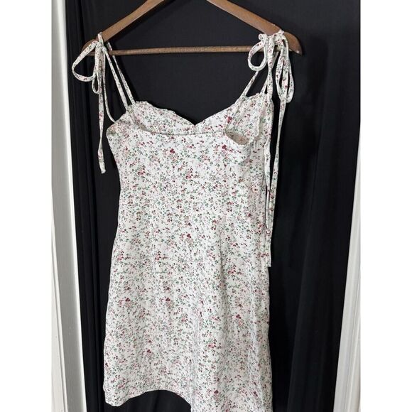 Shein Women Floral Sundress Size XS Babydoll Milkmaid Empire‎ Waist Coquette - Picture 4 of 6